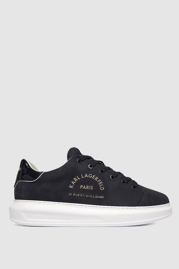 ΠΑΠΟΥΤΣΙΑ KARL LAGERFELD - 2AA NAVY NUBUCK